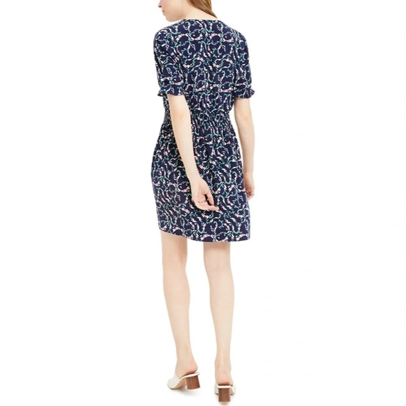 Maison Jules Floral Smocked Casual Dress - Picture 3 of 3